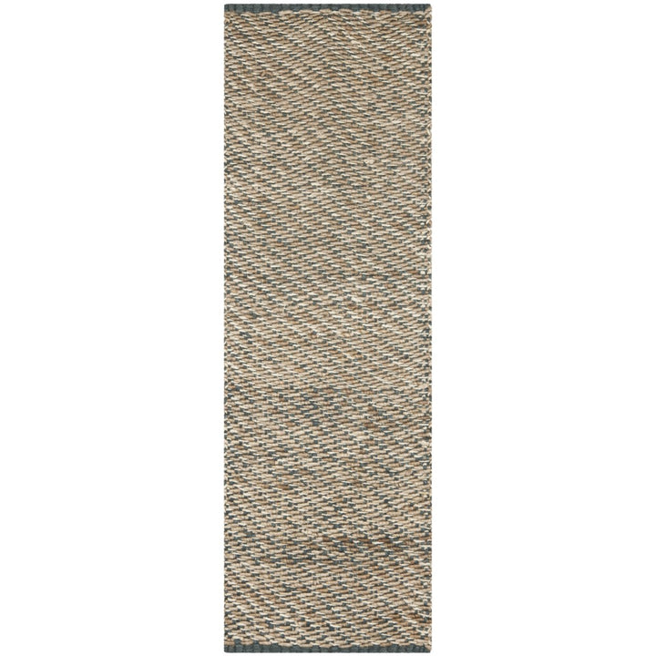 SAFAVIEH Natural Fiber NF454A Blue / Natural Rug Image 3