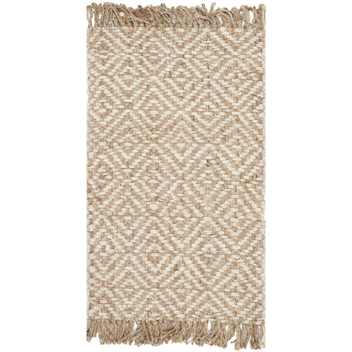 SAFAVIEH Natural Fiber NF450A Natural / Ivory Rug Image 1