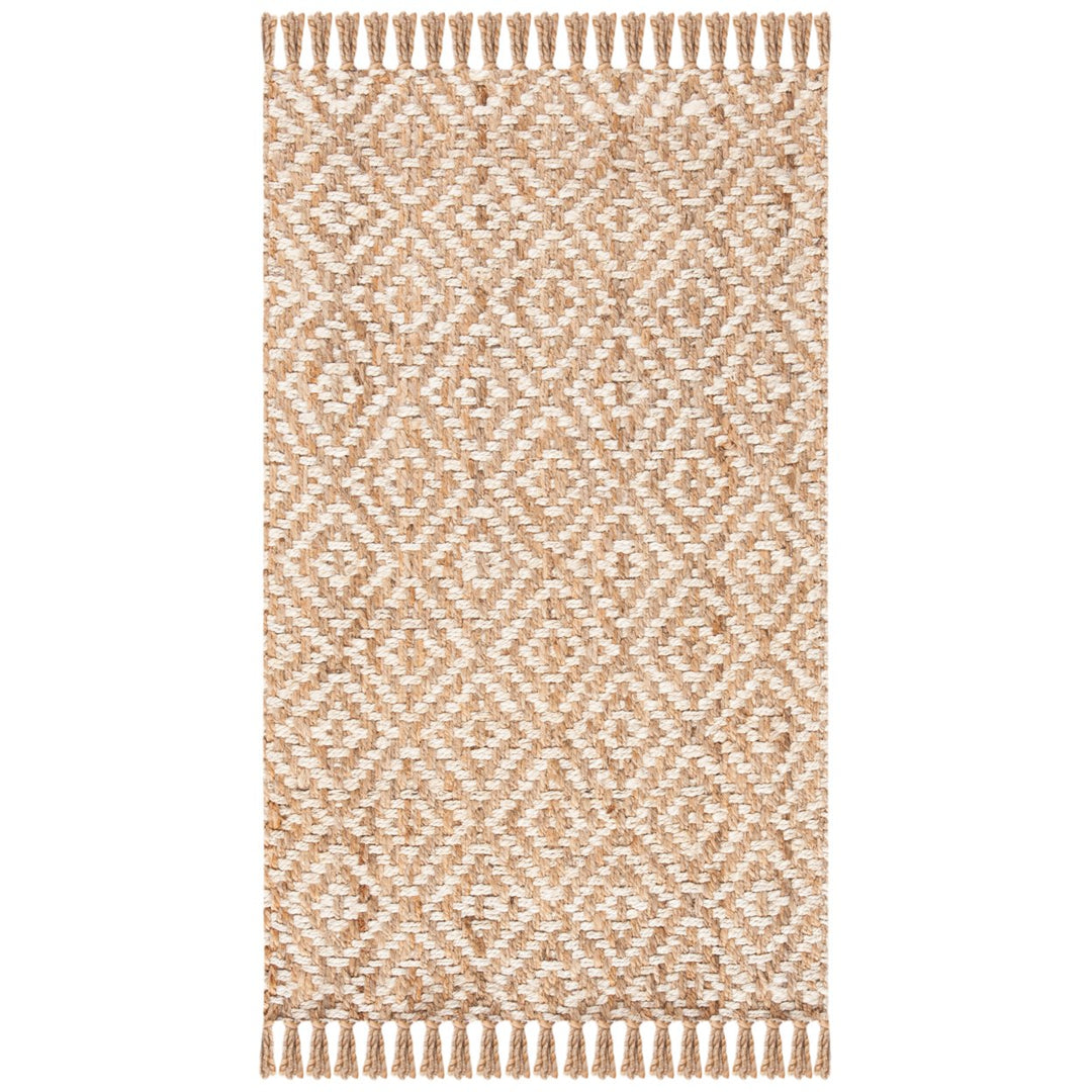 SAFAVIEH Natural Fiber NF450A Natural / Ivory Rug Image 1