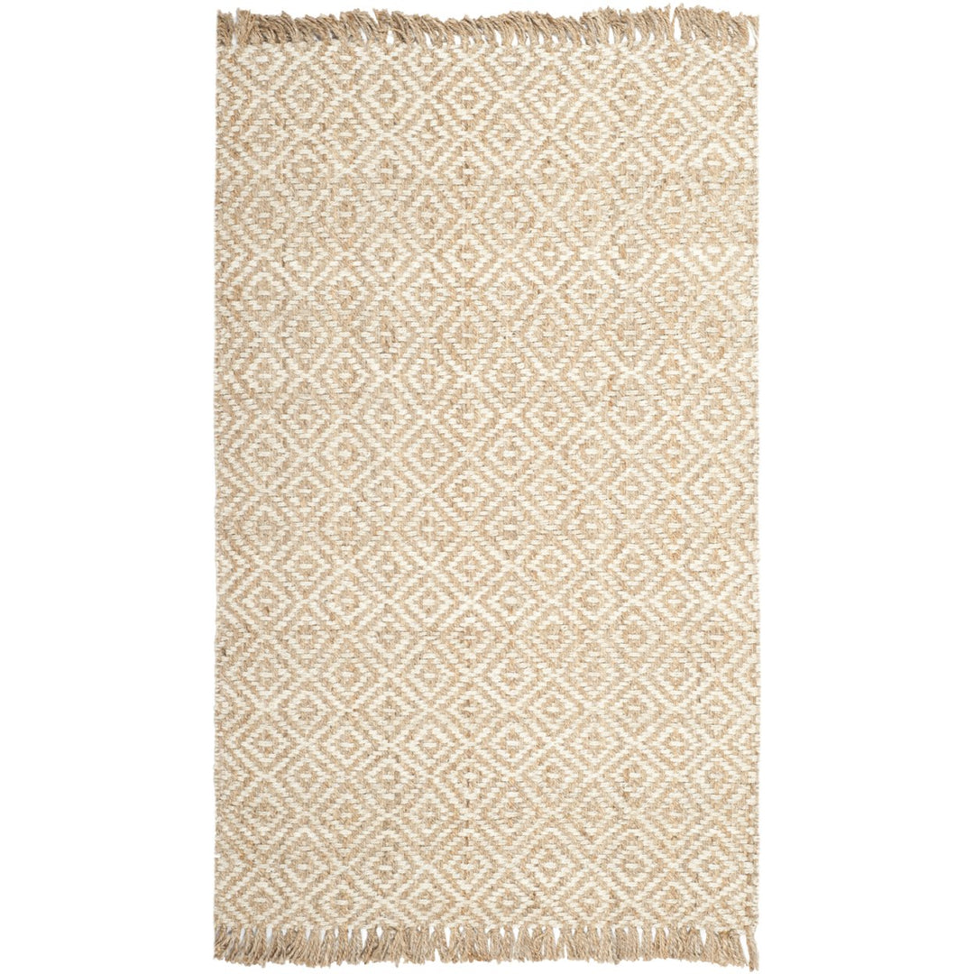 SAFAVIEH Natural Fiber NF450A Natural / Ivory Rug Image 1