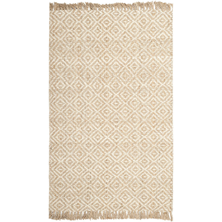 SAFAVIEH Natural Fiber NF450A Natural / Ivory Rug Image 1