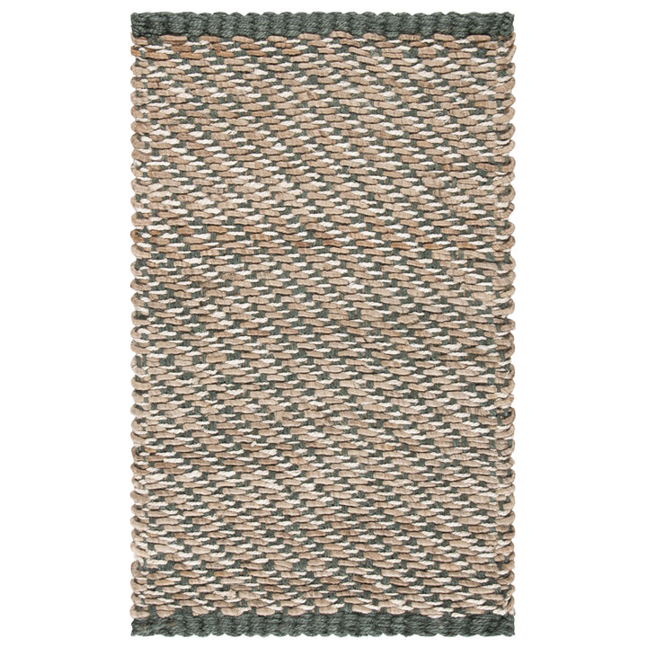 SAFAVIEH Natural Fiber NF454A Blue / Natural Rug Image 8