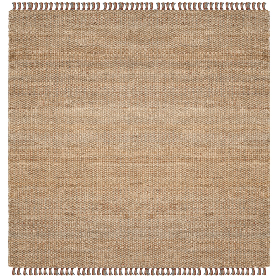 SAFAVIEH Natural Fiber NF455A Natural / Multi Rug Image 4