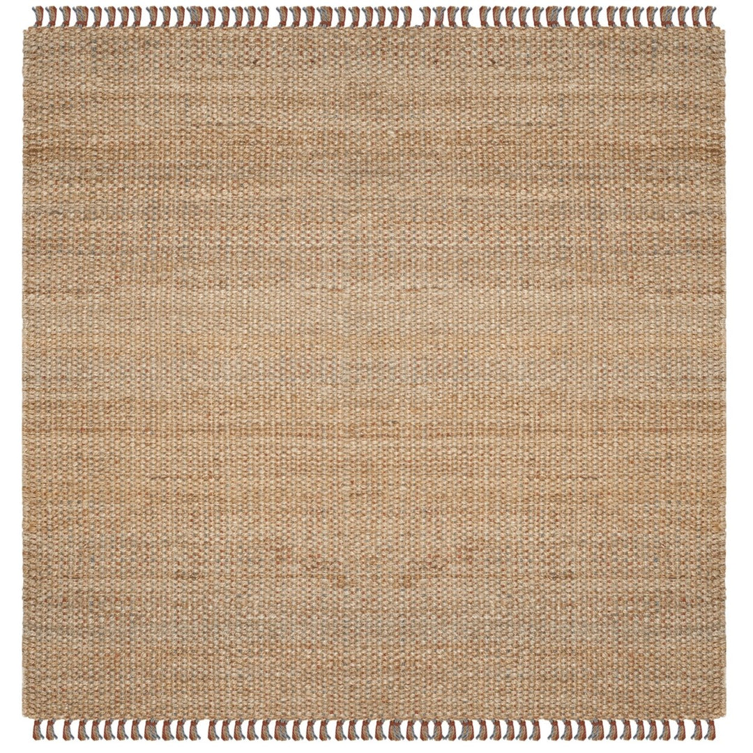 SAFAVIEH Natural Fiber NF455A Natural / Multi Rug Image 1