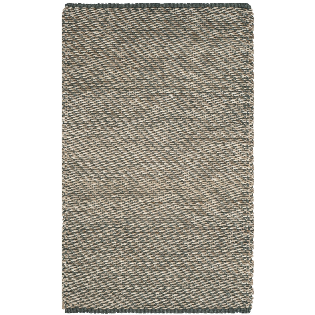 SAFAVIEH Natural Fiber NF454A Blue / Natural Rug Image 9