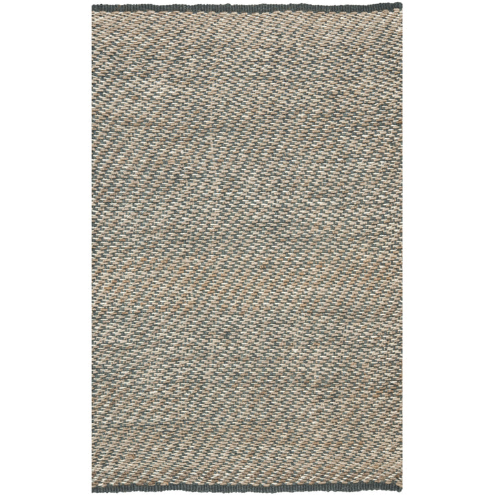 SAFAVIEH Natural Fiber NF454A Blue / Natural Rug Image 10