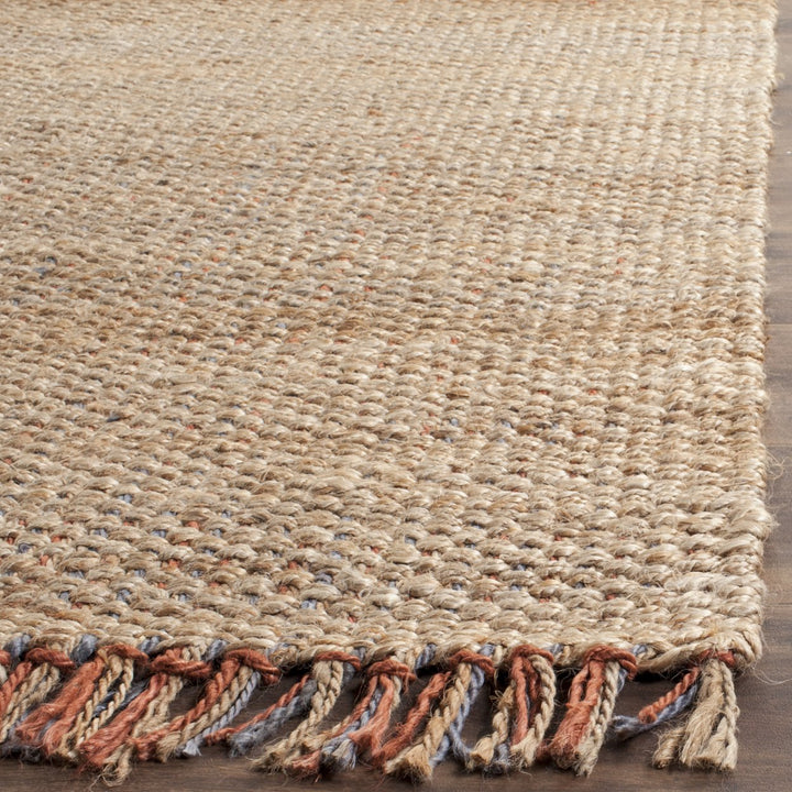 SAFAVIEH Natural Fiber NF455A Natural / Multi Rug Image 5