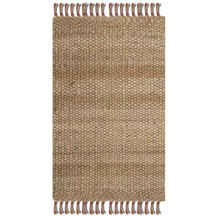 SAFAVIEH Natural Fiber NF455A Natural / Multi Rug Image 6