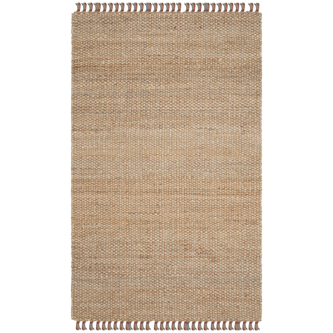 SAFAVIEH Natural Fiber NF455A Natural / Multi Rug Image 8