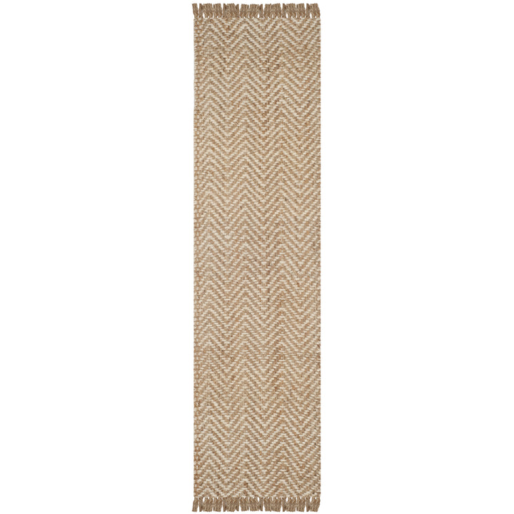 SAFAVIEH Natural Fiber NF458A Bleach / Natural Rug Image 3