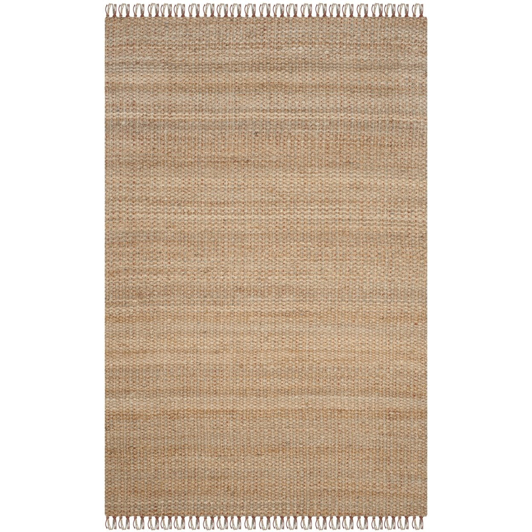 SAFAVIEH Natural Fiber NF455A Natural / Multi Rug Image 1