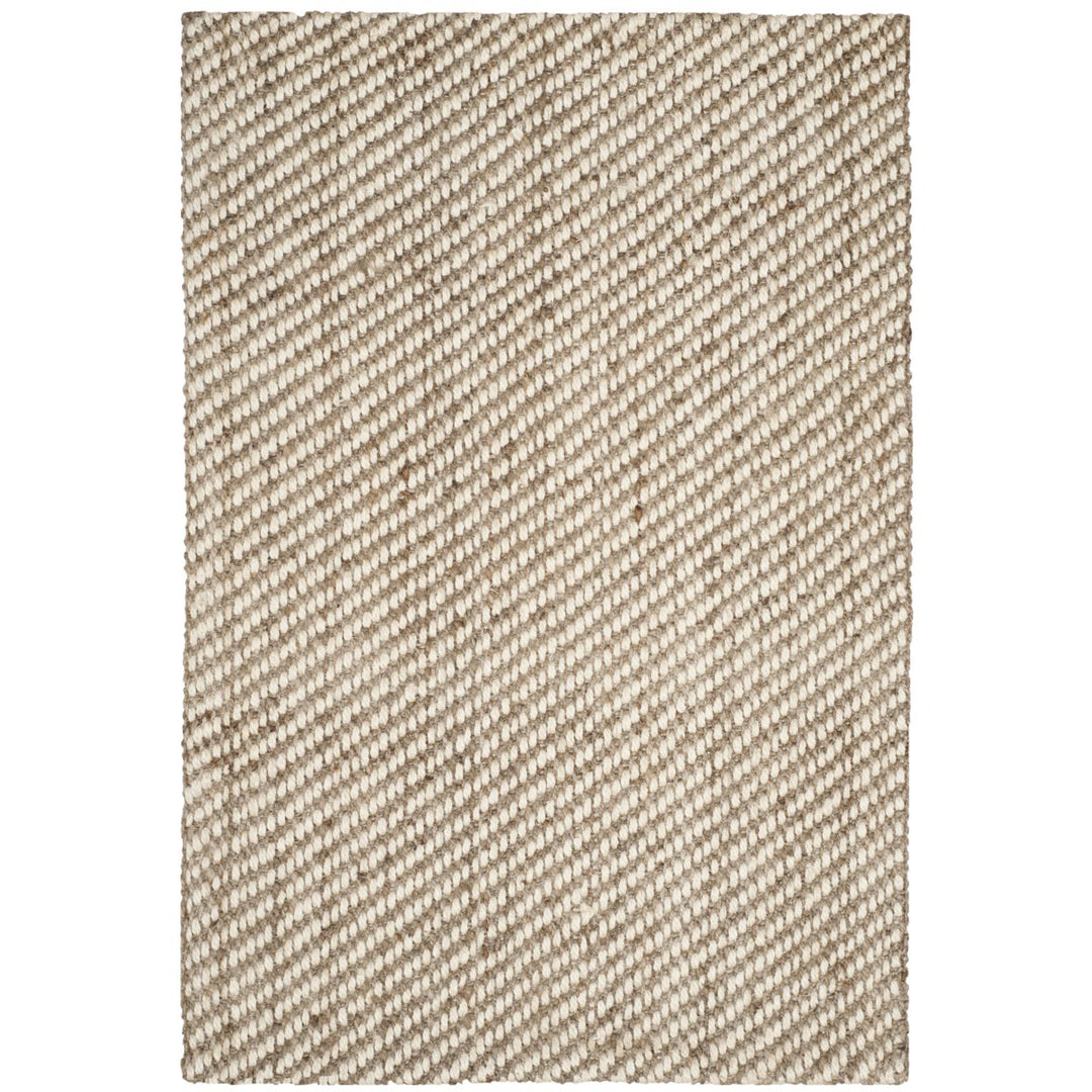 SAFAVIEH Natural Fiber NF457A Handmade Natural Rug Image 1