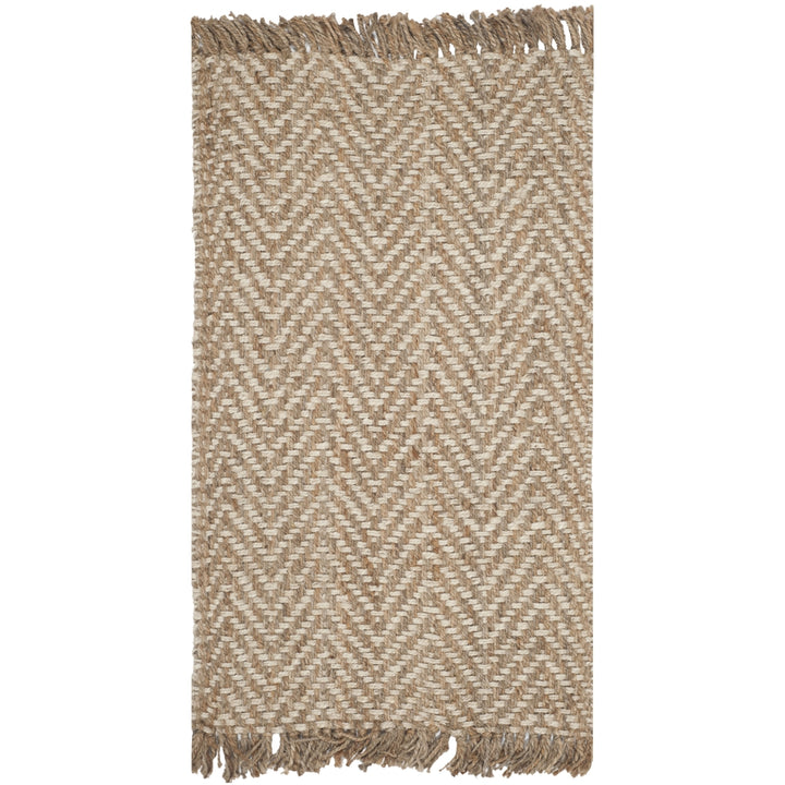 SAFAVIEH Natural Fiber NF458A Bleach / Natural Rug Image 10