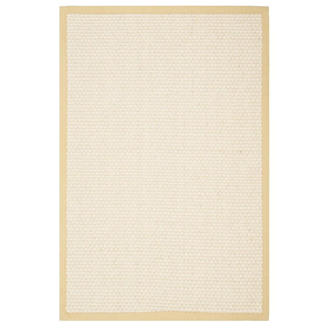 SAFAVIEH Natural Fiber Collection NF463A Sand Rug Image 2