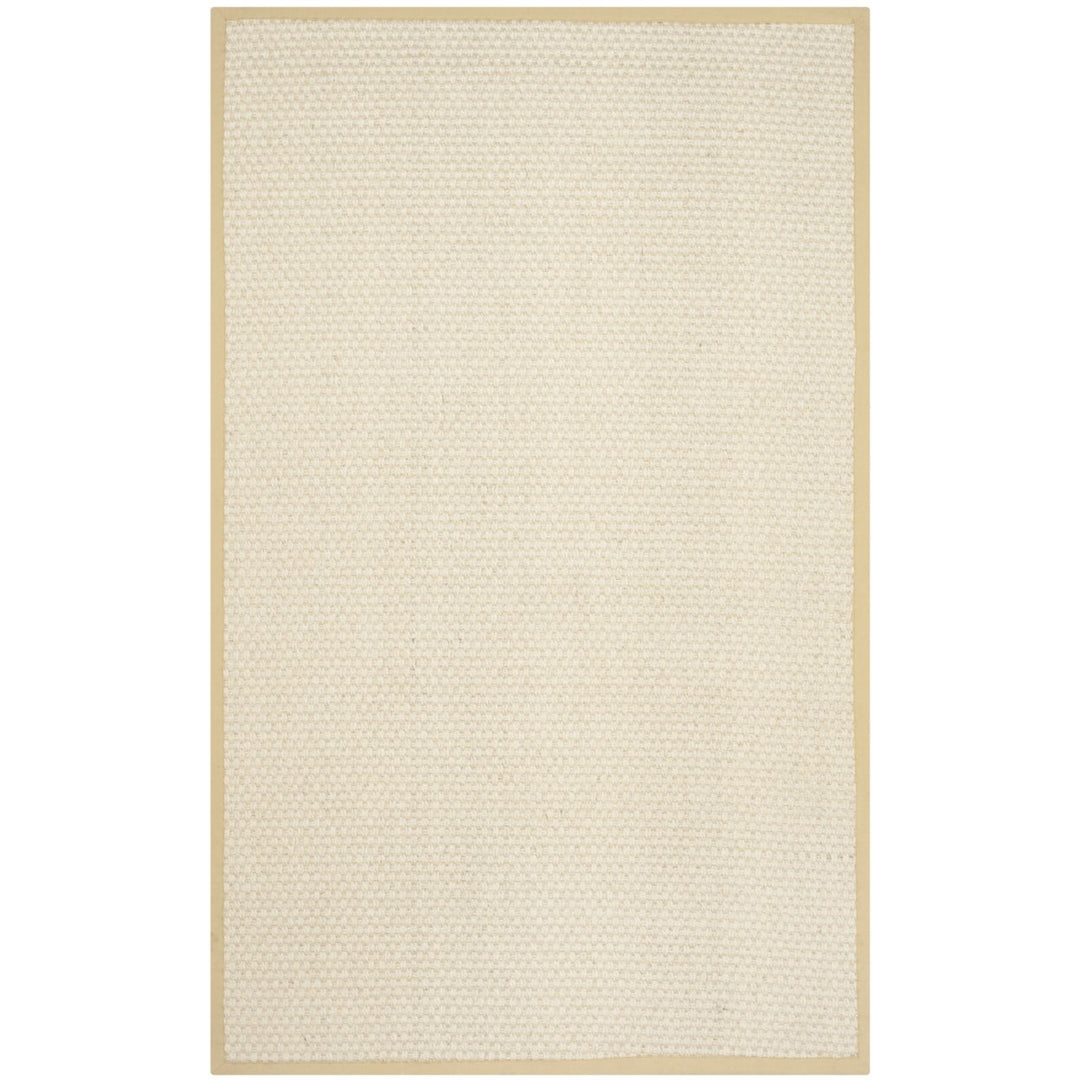 SAFAVIEH Natural Fiber Collection NF463A Sand Rug Image 1