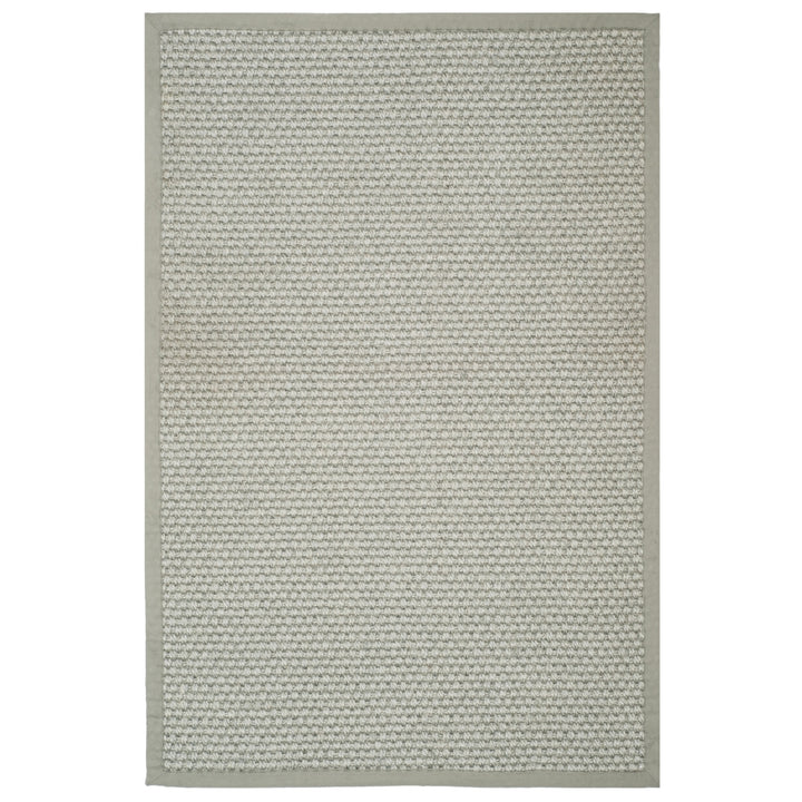 SAFAVIEH Natural Fiber Collection NF463B Silver/Grey Rug Image 2