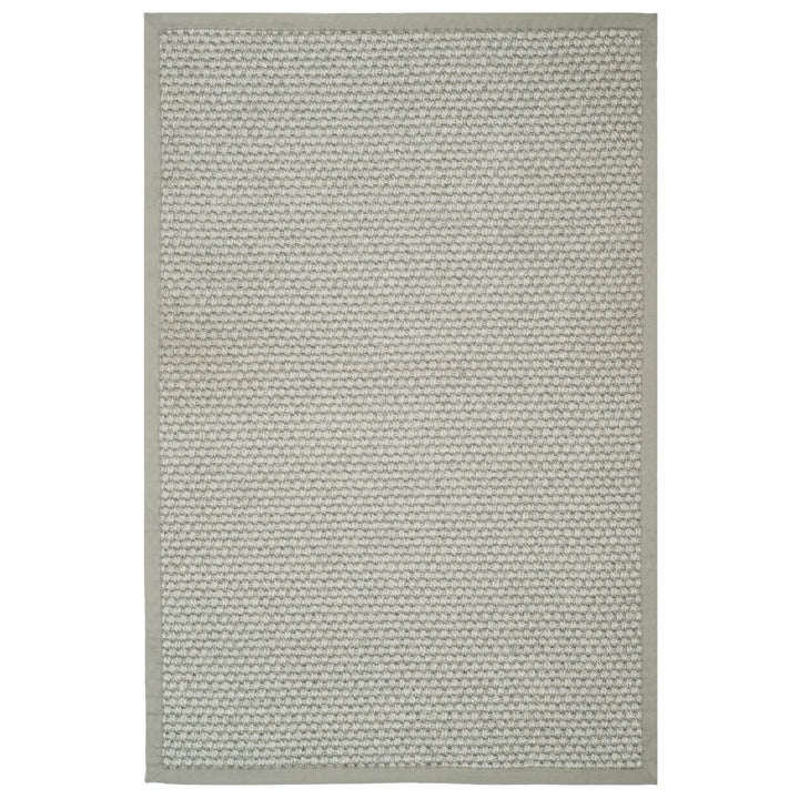 SAFAVIEH Natural Fiber Collection NF463B Silver/Grey Rug Image 1