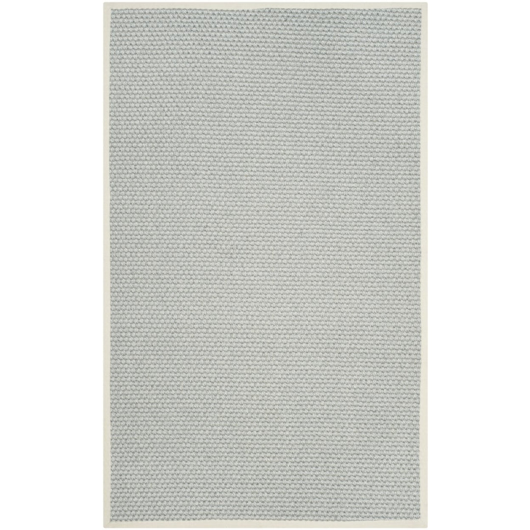 SAFAVIEH Natural Fiber Collection NF463B Silver/Grey Rug Image 4