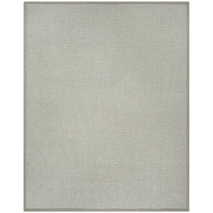 SAFAVIEH Natural Fiber Collection NF463B Silver/Grey Rug Image 5