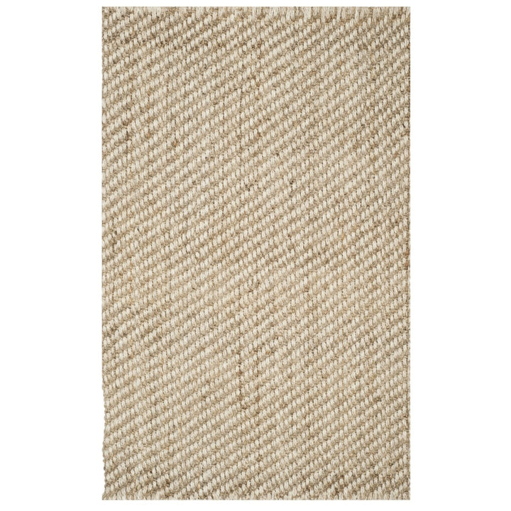 SAFAVIEH Natural Fiber NF471A Handmade Natural Rug Image 1