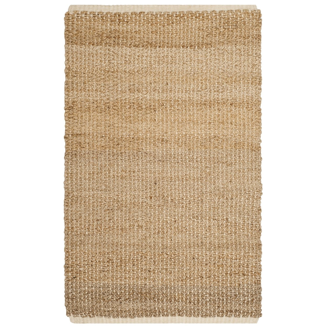 SAFAVIEH Natural Fiber NF465A Ivory / Natural Rug Image 1