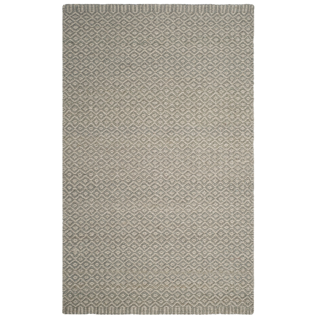 SAFAVIEH Natural Fiber Collection NF473A Grey Rug Image 4