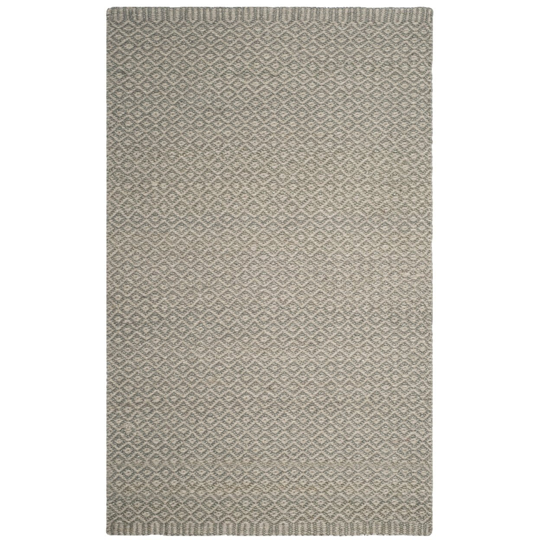 SAFAVIEH Natural Fiber Collection NF473A Grey Rug Image 1