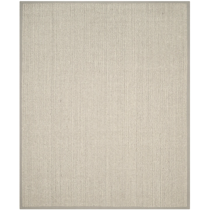 SAFAVIEH Natural Fiber Collection NF475A Grey Rug Image 1