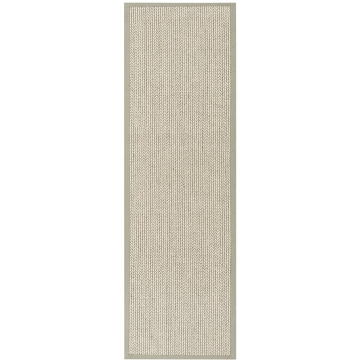 SAFAVIEH Natural Fiber Collection NF475A Grey Rug Image 1