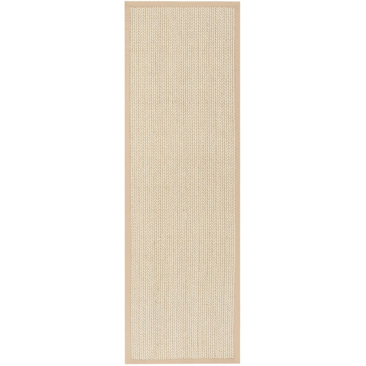 SAFAVIEH Natural Fiber Collection NF475B Beige Rug Image 1