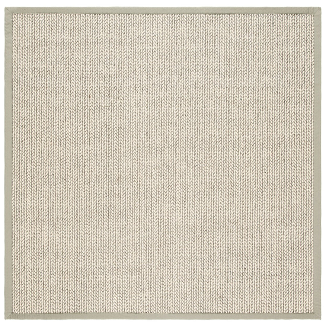 SAFAVIEH Natural Fiber Collection NF475A Grey Rug Image 1