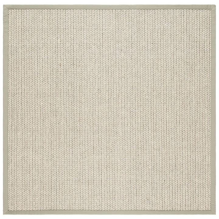 SAFAVIEH Natural Fiber Collection NF475A Grey Rug Image 1