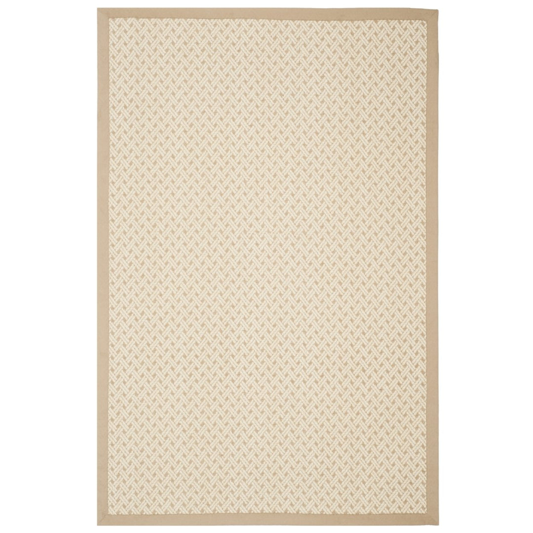 SAFAVIEH Natural Fiber NF476A Ivory / Natural Rug Image 1