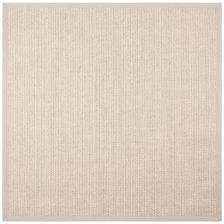 SAFAVIEH Natural Fiber Collection NF475C Light Grey Rug Image 4