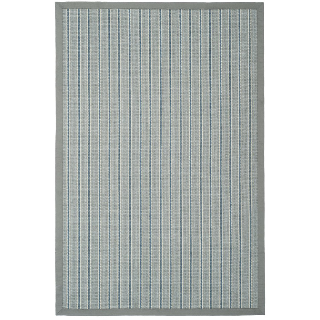 SAFAVIEH Natural Fiber NF477A Ivory Blue / Grey Rug Image 1