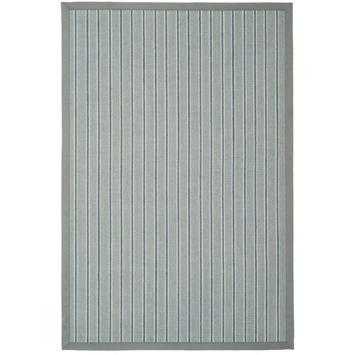 SAFAVIEH Natural Fiber NF477A Ivory Blue / Grey Rug Image 1