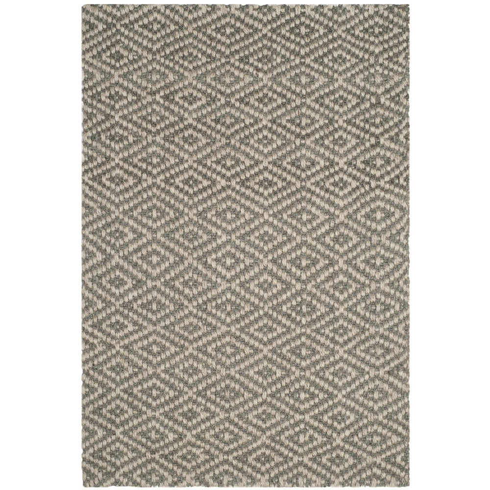 SAFAVIEH NF478A Natural Fiber Ivory / Grey Image 2