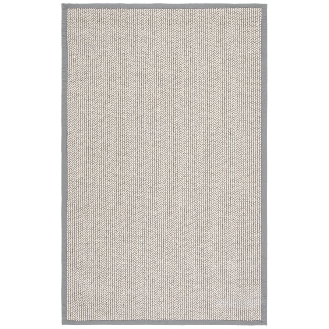 SAFAVIEH Natural Fiber Collection NF475A Grey Rug Image 1