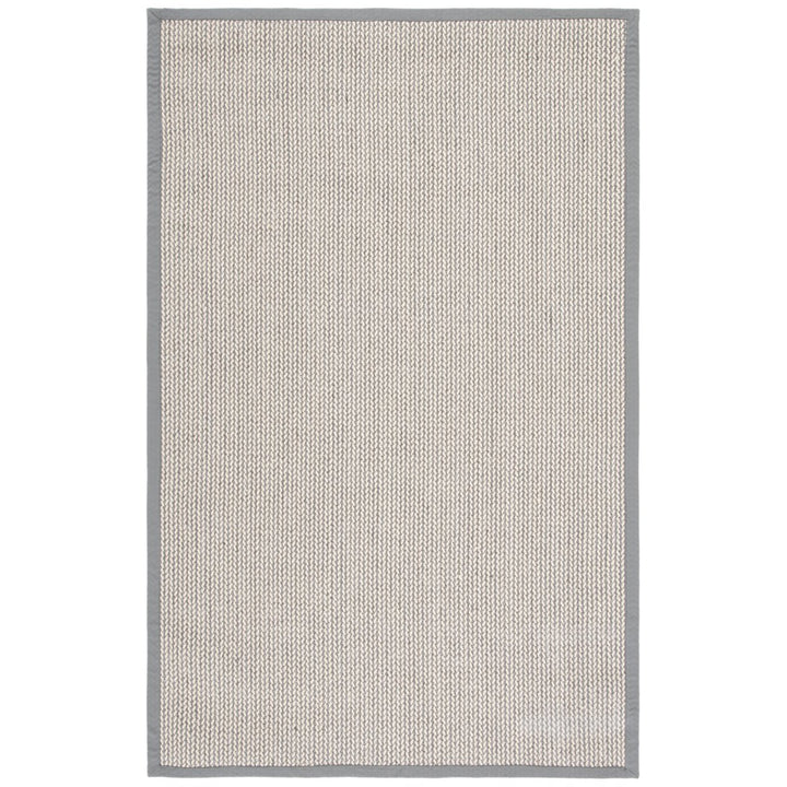 SAFAVIEH Natural Fiber Collection NF475A Grey Rug Image 1