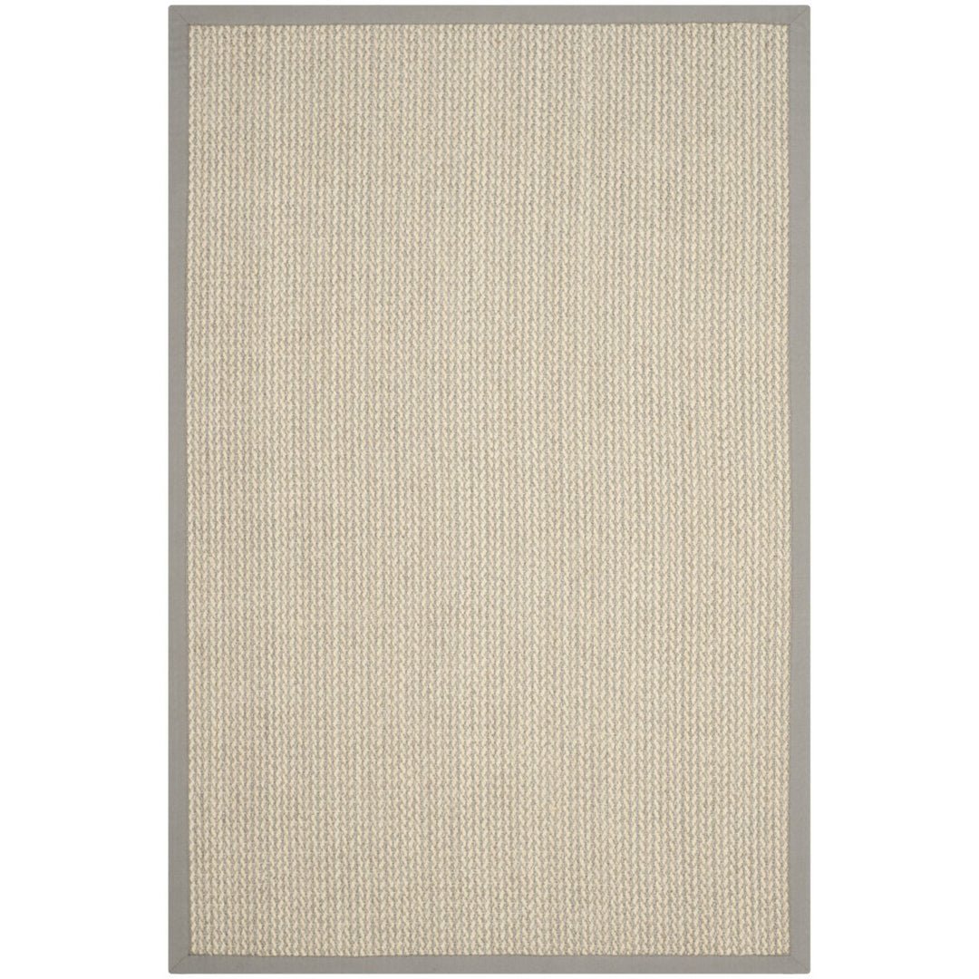 SAFAVIEH Natural Fiber Collection NF475A Grey Rug Image 9