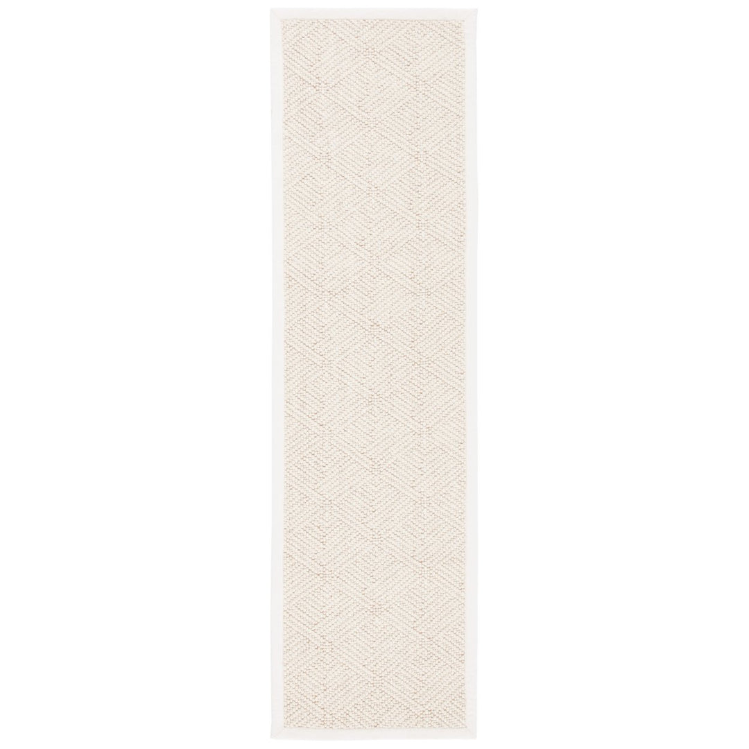 SAFAVIEH Natural Fiber NF483A Handwoven Ivory Rug Image 1