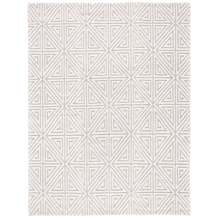 SAFAVIEH Natural Fiber NF556F Handwoven Grey / Ivory Rug Image 1