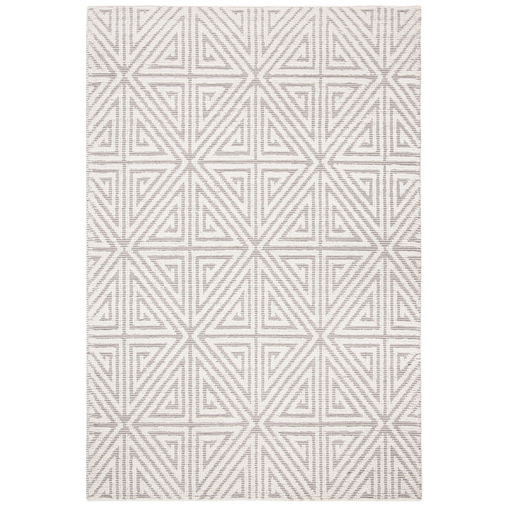 SAFAVIEH Natural Fiber NF556F Handwoven Grey / Ivory Rug Image 6