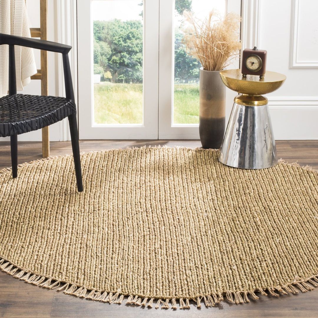 SAFAVIEH Natural Fiber NF510A Handwoven Natural Rug Image 2