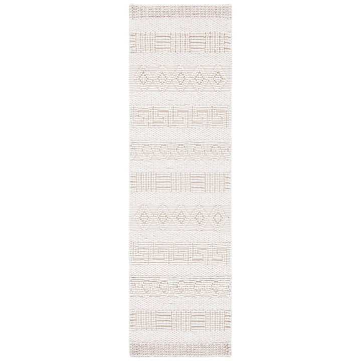 SAFAVIEH Natural Fiber NF553B Handwoven Beige /Ivory Rug Image 1