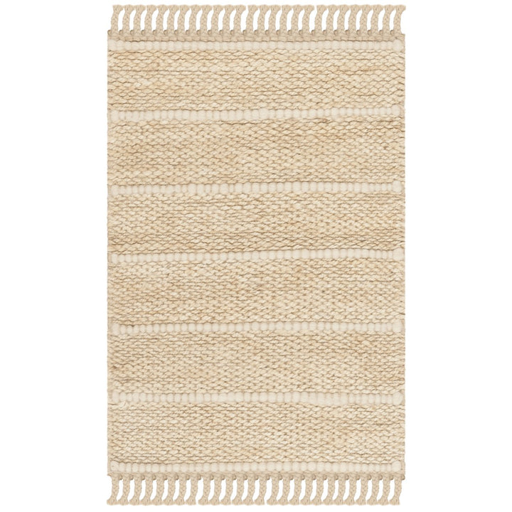 SAFAVIEH Natural Fiber NF550B Handwoven Ivory /Ivory Rug Image 1