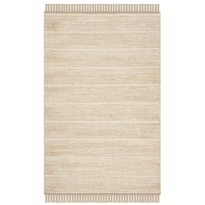 SAFAVIEH Natural Fiber NF550B Handwoven Ivory /Ivory Rug Image 9