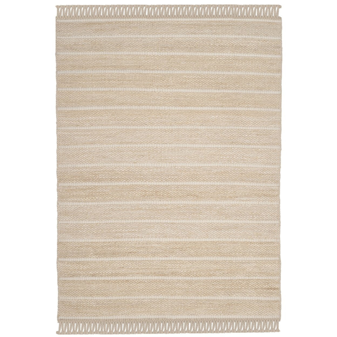 SAFAVIEH Natural Fiber NF550B Handwoven Ivory /Ivory Rug Image 1