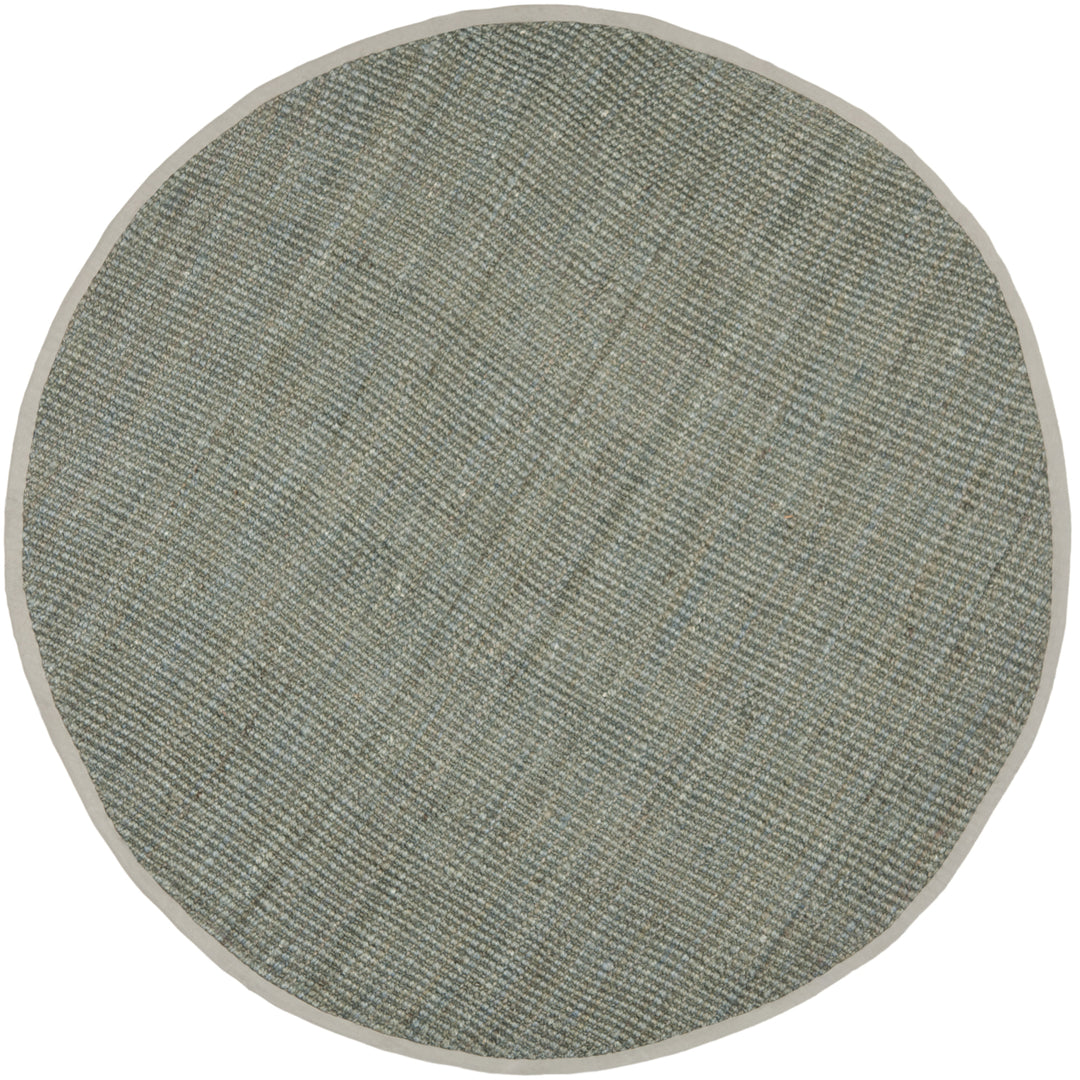 SAFAVIEH Natural Fiber NF730B Handwoven Green / Grey Rug Image 4