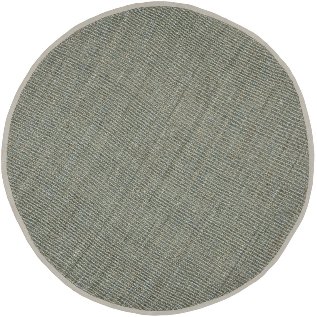 SAFAVIEH Natural Fiber NF730B Handwoven Green / Grey Rug Image 1